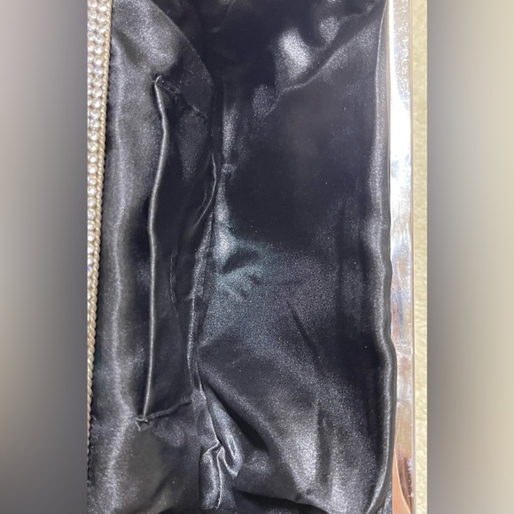 Black Evening Bag - Bridal Bag - Prom Bag - Purse - with Sparkle - Picture 7 of 7